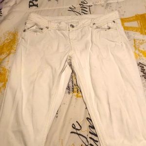 White jeans